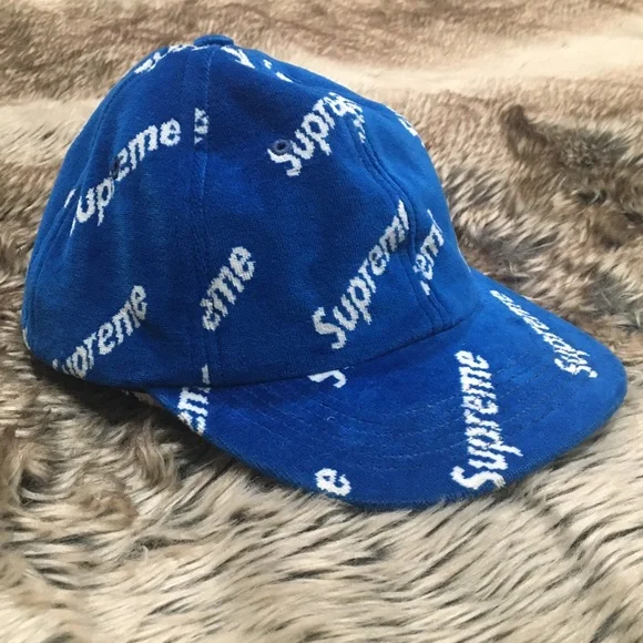 Supreme Blue Logo Hat - Picture 2 of 6